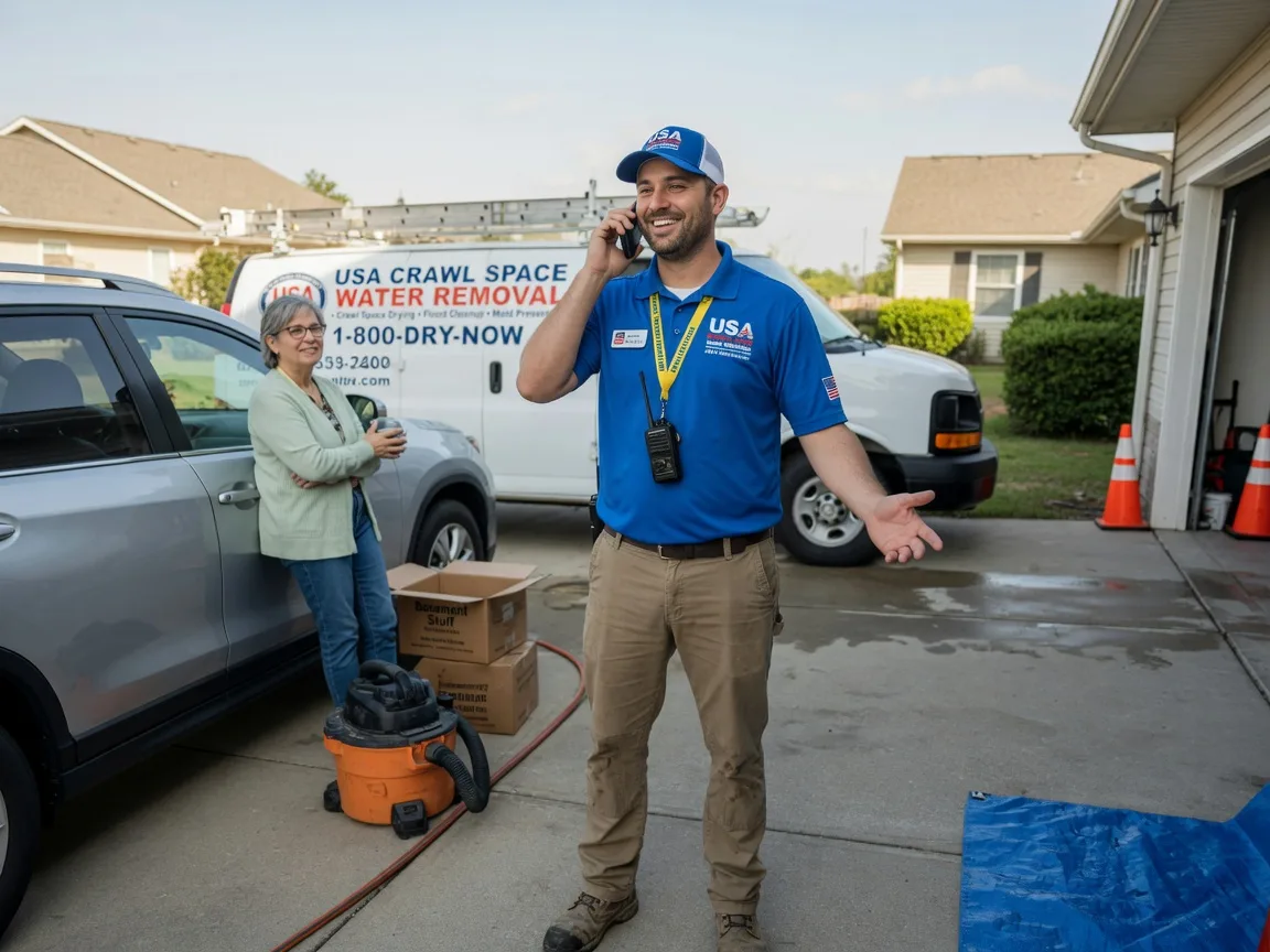 Crawl Space Water Removal Dawson, GA FAQs